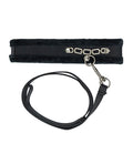 Punishment Punishment Crystal Detail Collar & 37" Leash - Image 3