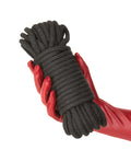 Punishment Punishment Bondage Rope - Black - Image 5