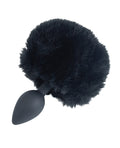 Punishment Punishment Bunny Tail Butt Plug - Black - Image 4