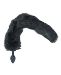Punishment Punishment Fox Tail Plug - Black - Image 4