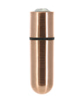 Power Bullet First Class Mini Rechargeable Bullet w/Crystal - 9 Functions Rose Gold - Image 3
