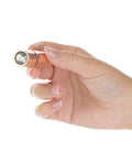 Power Bullet First Class Mini Rechargeable Bullet w/Crystal - 9 Functions Rose Gold - Image 4