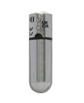 Power Bullet First Class Mini Rechargeable Bullet w/Crystal - 9 Functions Silver - Image 3