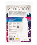 Crystal Addiction Crystal Addiction 6" Dong - Clear - Image 3