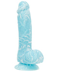 Addiction Addiction Luke Glow in the Dark 7.5" Dildo - Blue - Image 2