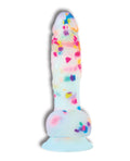 Addiction Addiction Party Marty 7.5" Dildo - Frost/Confetti - Image 4