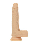 Naked Addiction Naked Addiction The Freak 7.5" Rotating & Thrusting Vibrating Dong - Ivory - Image 3