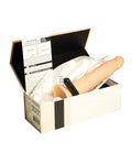Naked Addiction Naked Addiction 9" Dual Density Silicone Dildo - Vanilla - Image 5