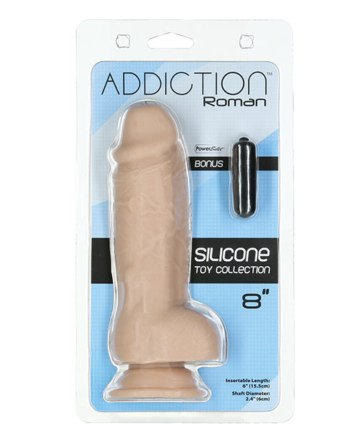 Addiction Addiction 8" Roman Dildo - Beige