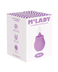 No Brand M'Lady Flickering Tongue & Vibrating Clitoral Stimulator - Purple - Image 4