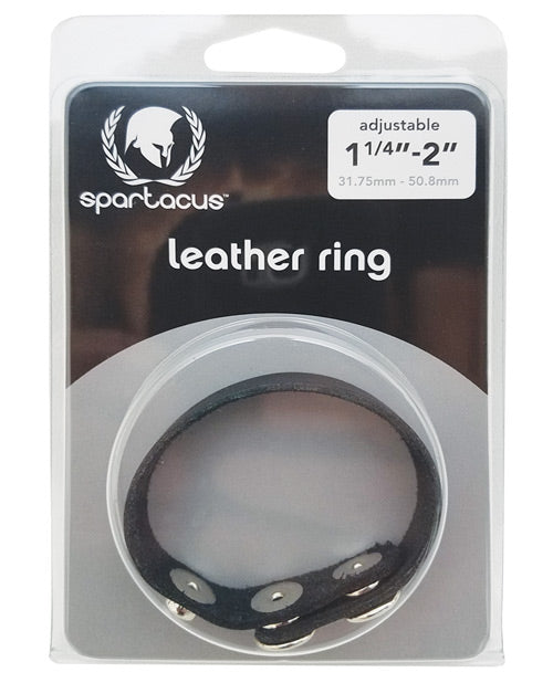 Spartacus Spartacus Plain Leather C-Ring