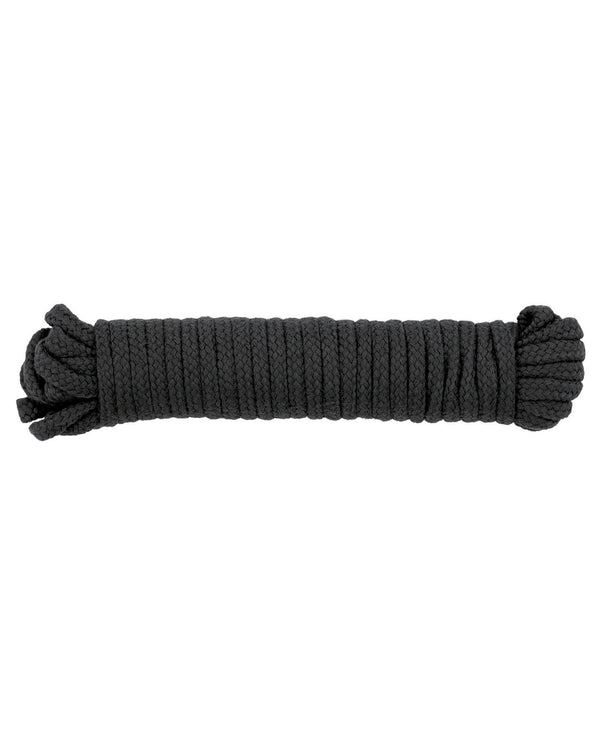 Spartacus Spartacus Bondage Rope - 33 ft Black