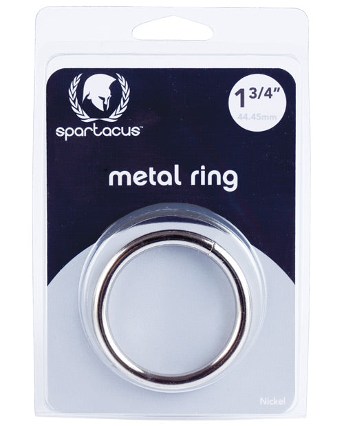 Spartacus Spartacus 1.75" Nickel Cock Ring