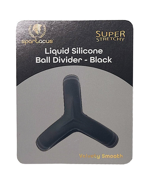 Spartacus Spartacus Liquid Silicone Ball Divider - Black