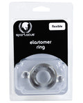 Spartacus Spartacus Elastomer Cock Ring - Clear