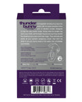 VeDO VeDO Thunder Bunny Rechargeable Dual Ring - Perfectly Purple - Image 4