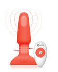 b-vibe b-Vibe Rimming Plug 2 - Orange - Image 3