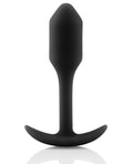 b-vibe b-Vibe Weighted Snug Plug 1 - 55 g Black - Image 2