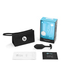 b-vibe b-Vibe Weighted Snug Plug 2 - 114 g Black - Image 2