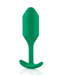 b-vibe b-Vibe Weighted Snug Plug 2 - 114 g Green - Image 3
