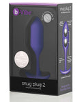 b-vibe b-Vibe Weighted Snug Plug 2 - 114 g Purple - Image 3