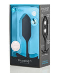 b-vibe b-Vibe Weighted Snug Plug 3 - 180 g Black