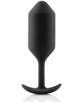 b-vibe b-Vibe Weighted Snug Plug 3 - 180 g Black - Image 2