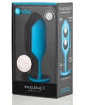 b-vibe b-Vibe Weighted Snug Plug 3 - 180 g Teal