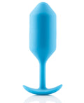 b-vibe b-Vibe Weighted Snug Plug 3 - 180 g Teal - Image 2