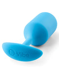 b-vibe b-Vibe Weighted Snug Plug 3 - 180 g Teal - Image 3