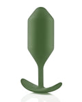 b-vibe b-Vibe Weighted Snug Plug 4 - 256 g Army - Image 3