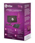 b-vibe b-Vibe Vibrating Weighted Snug Plug M - 112 g Rose - Image 2