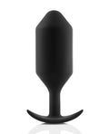 b-vibe b-Vibe Weighted Snug Plug 6 - 515 g Black - Image 2