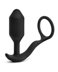 b-vibe b-Vibe Vibrating Snug & Tug Medium - Black - Image 3