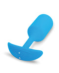 b-vibe b-Vibe Vibrating Snug Plug - Large Blue - Image 3