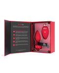 b-vibe b-Vibe Vibrating Heart Plug M/L - Red - Image 2
