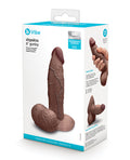 b-vibe b-Vibe Slipskin 6" Girthy - Brown