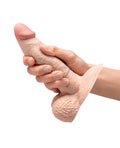 b-vibe b-Vibe Slipskin 6" Girthy - Cream - Image 5