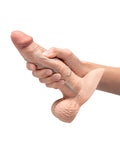 b-vibe b-Vibe Slipskin 7" Girthy - Cream - Image 5