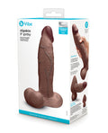 b-vibe b-Vibe Slipskin 9" Girthy - Brown