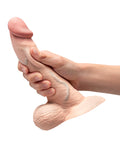 b-vibe b-Vibe Slipskin 8" Curvy - Cream - Image 5