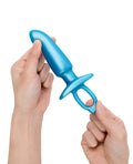 b-vibe b-Vibe Butties Hither Tapered Prostate Plug - Blue - Image 5