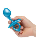 b-Vibe Butties Bulb Tapered Prostate Plug - Blue (4)