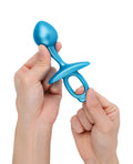 b-Vibe Butties Bulb Tapered Prostate Plug - Blue (5)