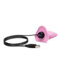 b-vibe b-Vibe Beginner's Vibrating Tapered Butt Plug - Pink - Image 5