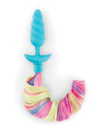 b-vibe b-Vibe Unicorn Tail Vibrating Butt Plug - Special Edition - Image 3