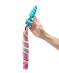 b-vibe b-Vibe Unicorn Tail Vibrating Butt Plug - Special Edition - Image 2