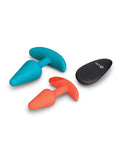 b-vibe Anal Training Bundle 2-Piece Set Includes Beginner Plug & Rechargeable Vibrating Plug w/Remote - Image 4