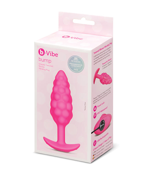 Not Regular Toys b-Vibe Bump Texture Plug - Pink