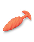 Not Regular Toys b-Vibe Swirl Texture Plug - Orange - Image 2